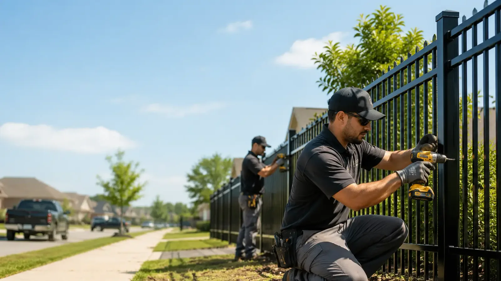 Metal Fence Installation in Chesaning, MI